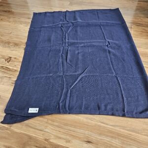 United Airlines Blue Blanket